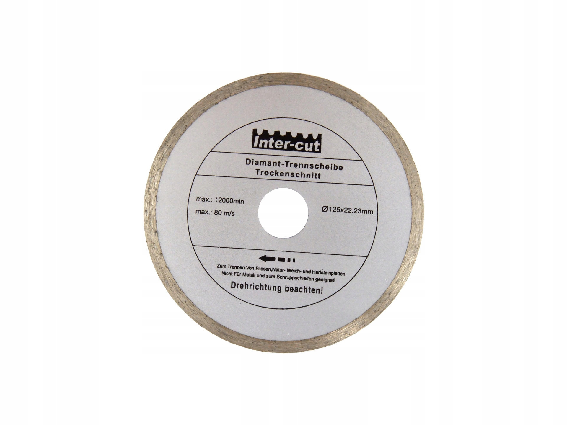 Import Fliesenlegerwerkzeug Geko Full Diamond Cutting Disc 2 Mm Dicke 5 Mm Diamant