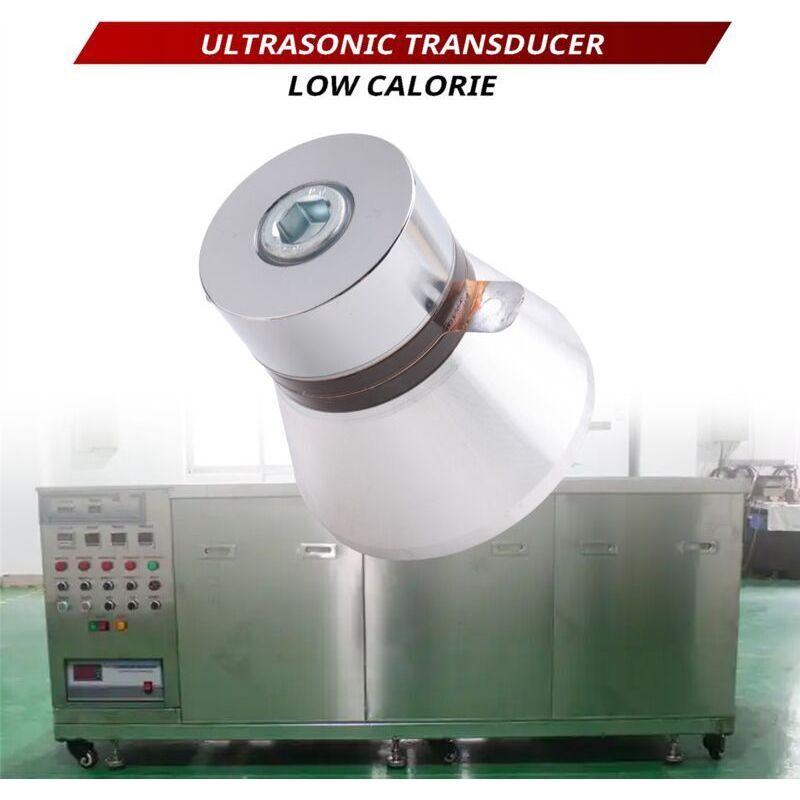 Transducteur piézoélectrique à ultrasons 28 kHz, alliage d'aluminium, 100 W, 65 x 67 mm
