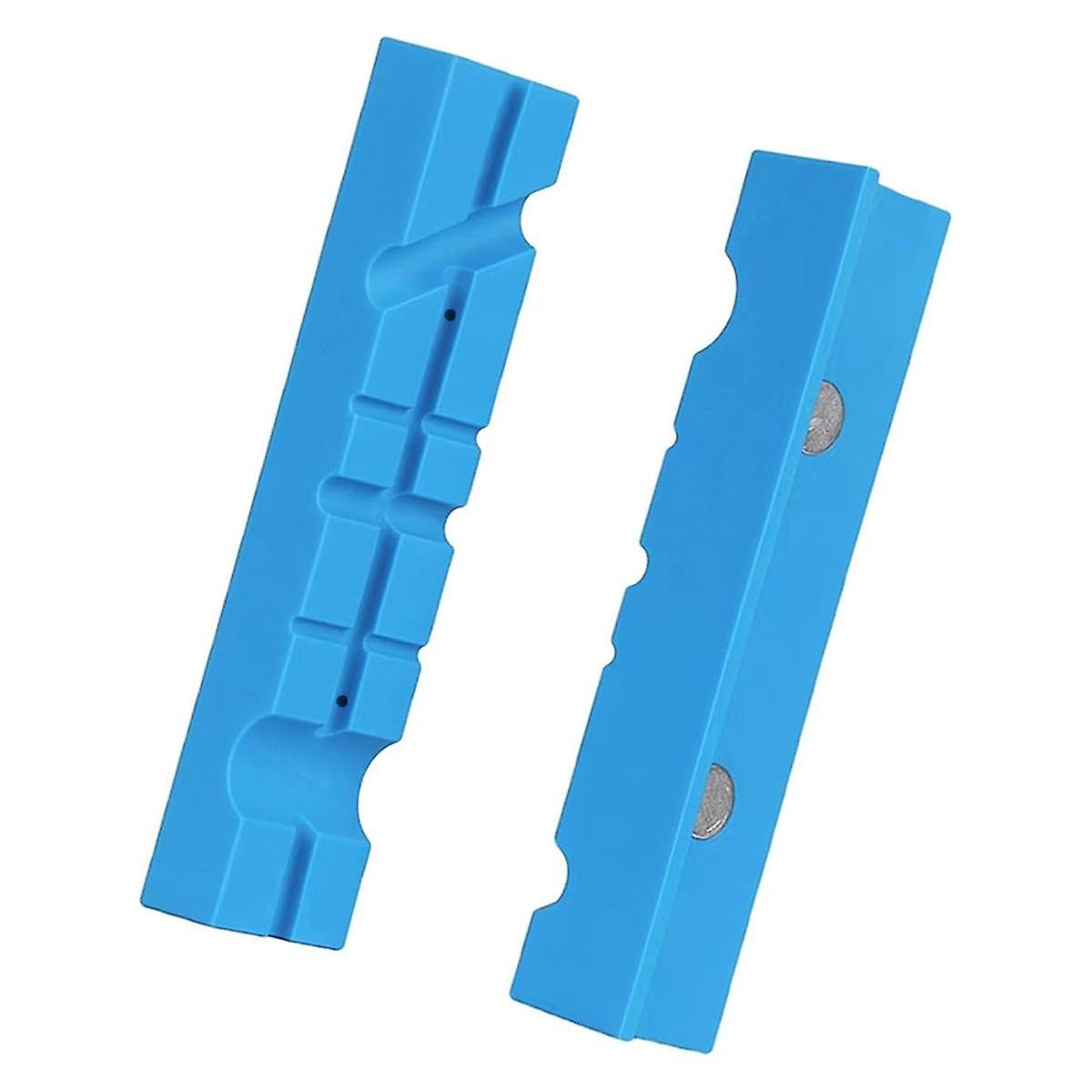 Mâchoires souples pour étau 5 pouces en polyuréthane, fixation magnétique, lot de 2
