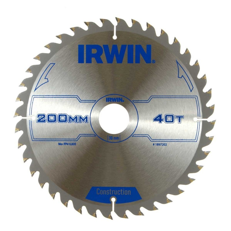 Irwin - Kreissägeblatt 200Mm/40T