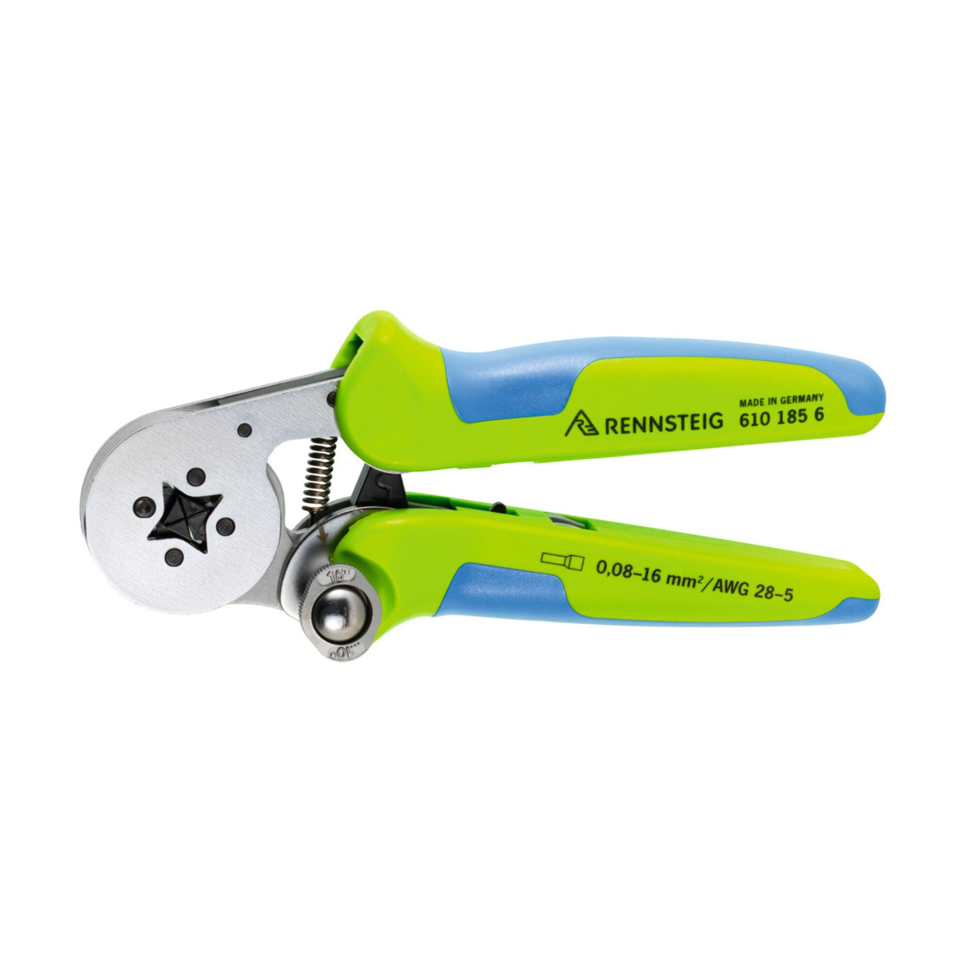 Rennsteig - Crimpzange Für Aderendhülsen, Für Leiterquerschnitt: 16 Mm2