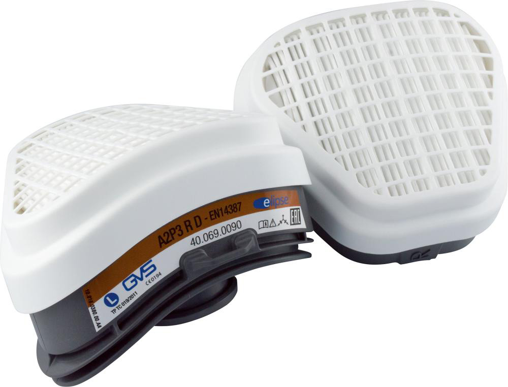 GVS Elipse SPR497 Gas- und Partikelfilter A2P3 für GVS-Halbmaske, 1 Paar - Bild 3