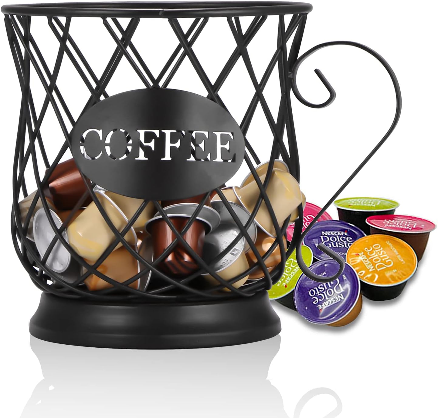 Cestino Porta Capsule Di Caffè, Cestino Porta Capsule Di Caffè, Scaffale Porta Capsule Di Caffè Tassimo, Nespresso E Dolce Gusto