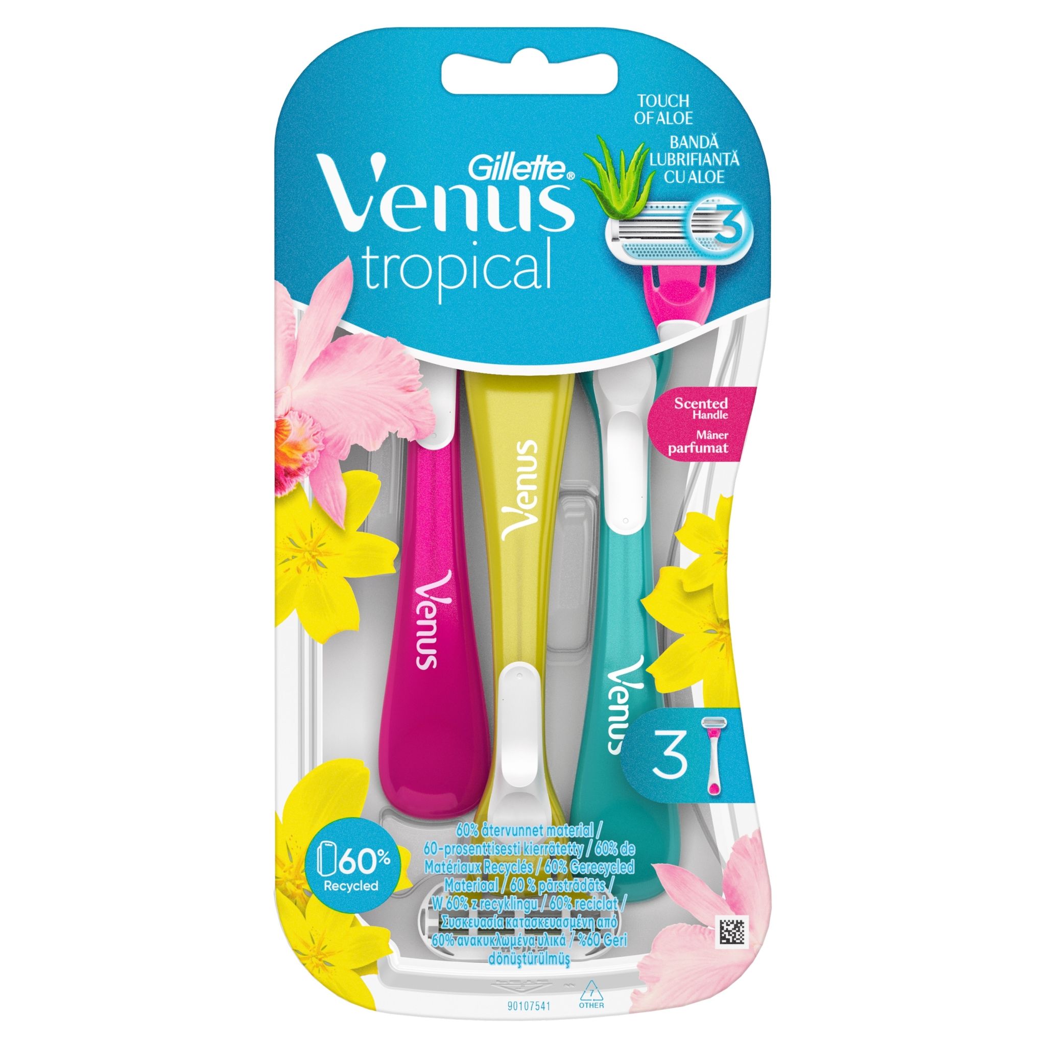 Gillette Venus Tropical Einwegrasierer Damen, 3 Damenrasierer - Image 6