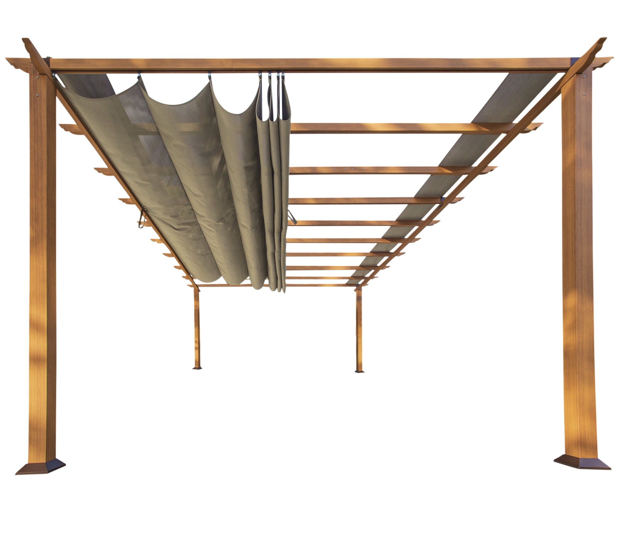 PARAGON OUTDOOR Pavillon »Florenz«, rechteckig, BxT: 505 x 350 cm - braun - Image 4