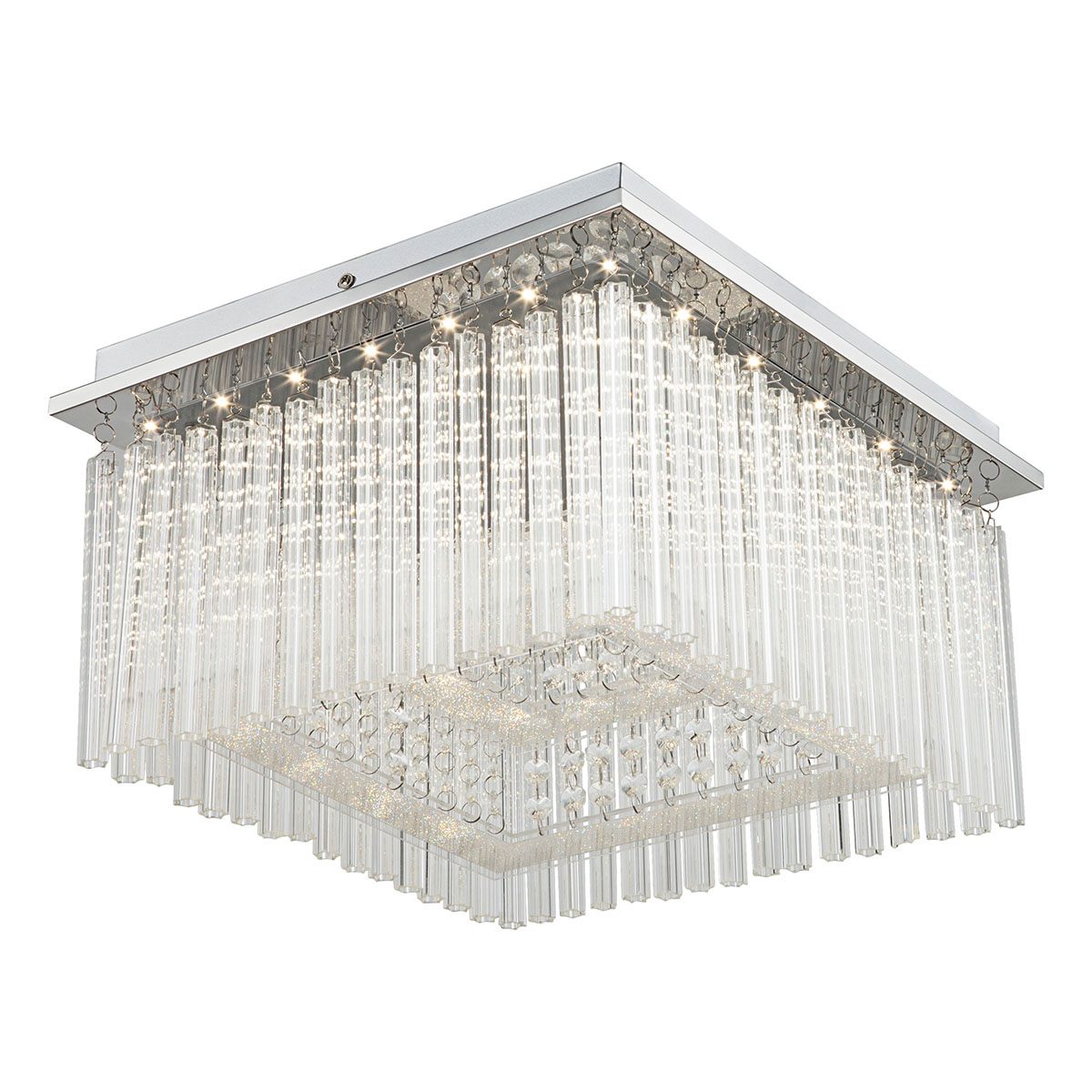 Grau Globo - Deckenleuchte - Vince - Chrome - Metall - Led - 68567-21 - Bild 4