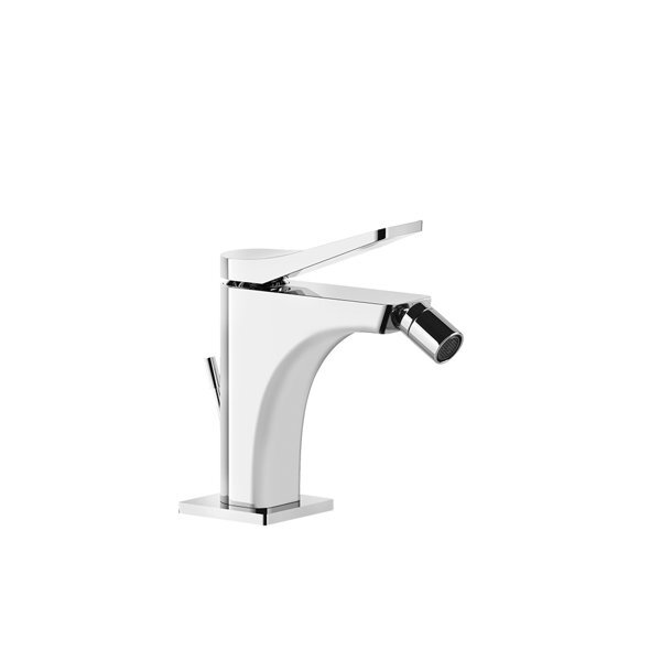 Gessi Rilievo, Bidet-Einhebelmischer S-Version (D32 Mm), Mit Ablaufgarnitur 1 1/4, Ausladung 114 Mm, 59007710 - Image 2