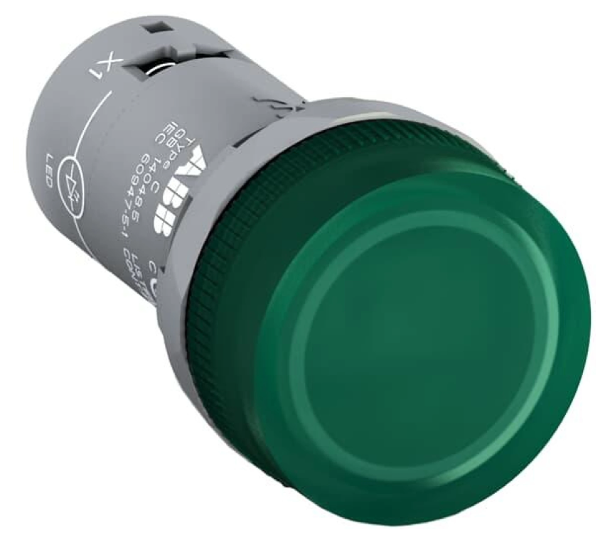 Abb Grün Kompaktlampe Mit Led-Diode 22 Mm 24 V Ac/Dc Cl2-502G 1Sfa619403r5022