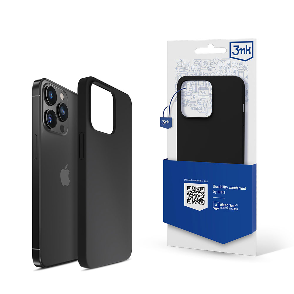 Oem Schwarz Apple Iphone 13 Pro Max - 3Mk Silikonhülle