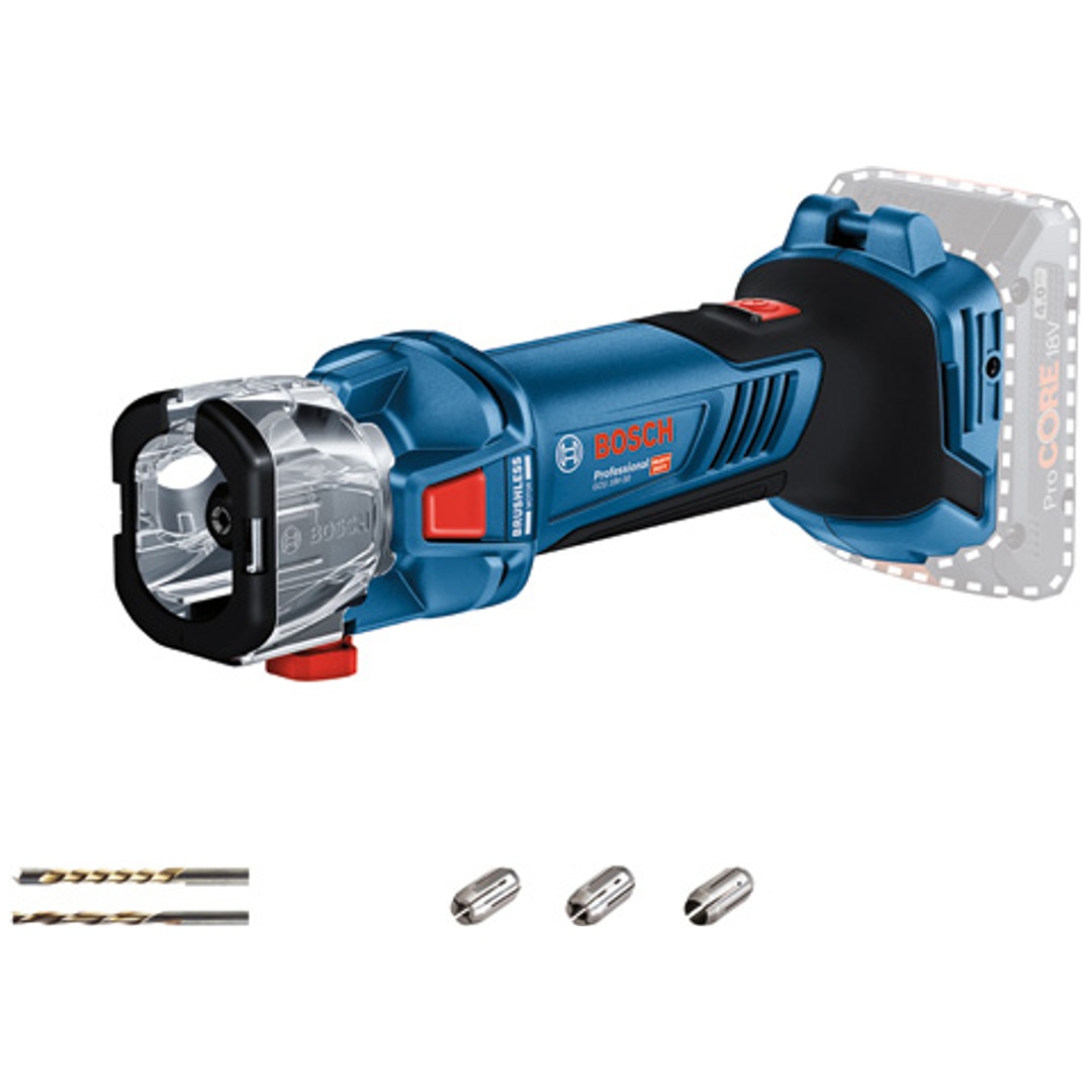 Bosch GCU 18V-30 Trockenbaufräse 18 V 30000 rpm, solo - SOLO - Image 4