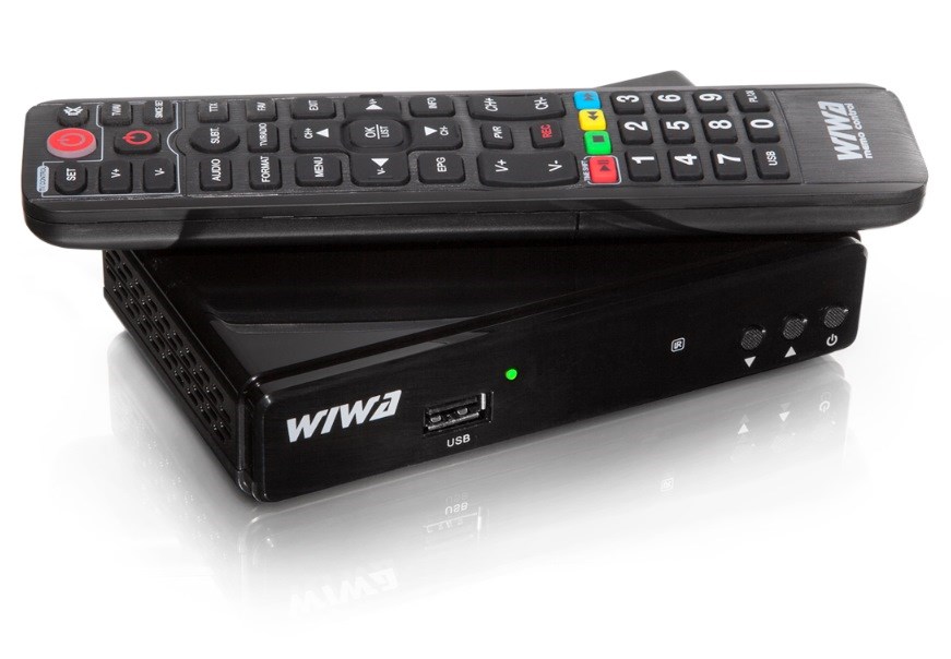 Air Wick Schwarz Wiwa Tuner Dvb-T/T2 H.265 Lite