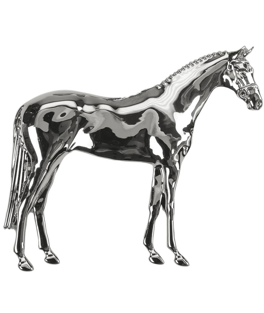 Umbria Equitazione Grau Krawattennadel Für Pferde Modell Stehendes Pferd - Image 2