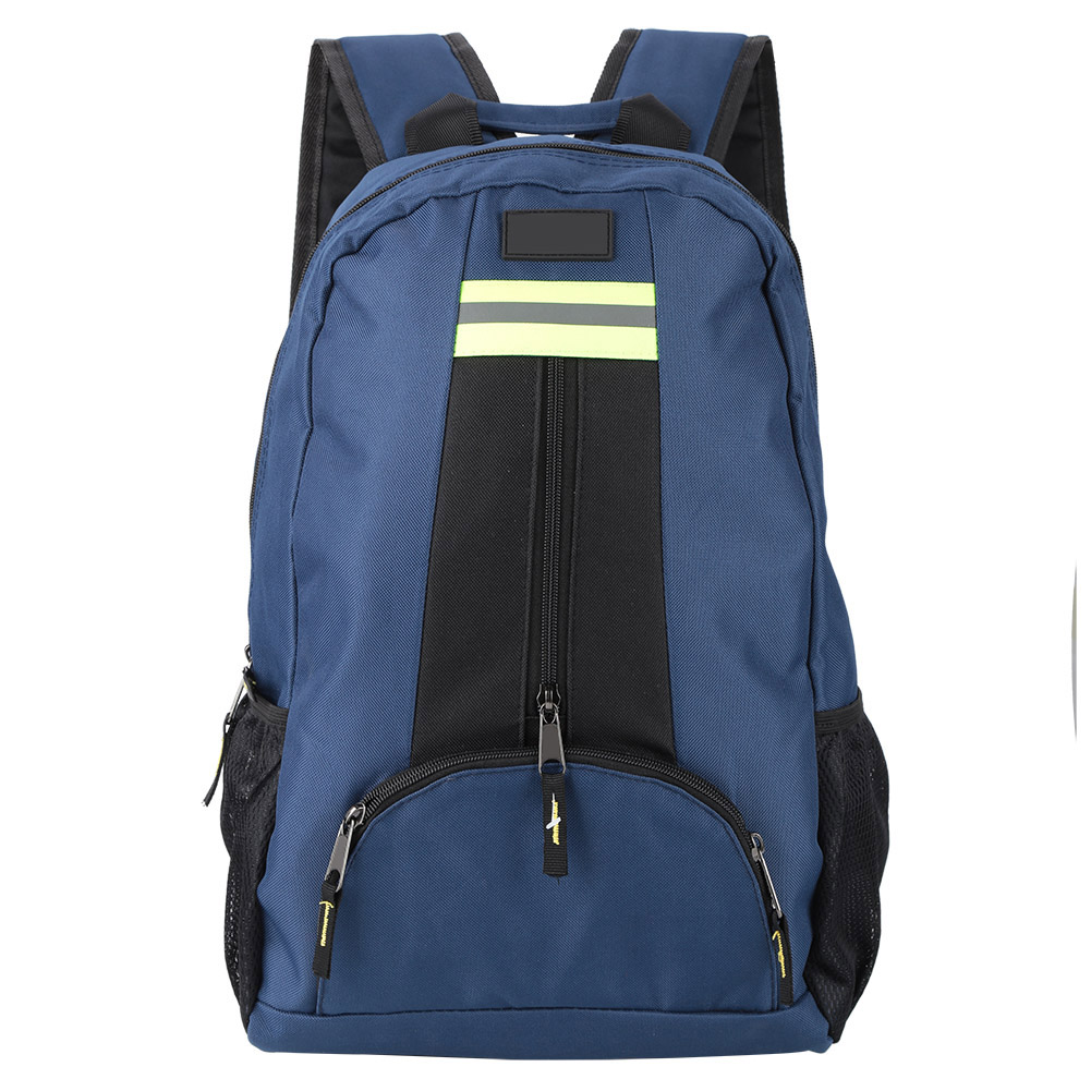 Sac à dos à outils en toile Oxford, bretelles renforcées, poche filet pour gourde, 460 x 300 x 160 mm