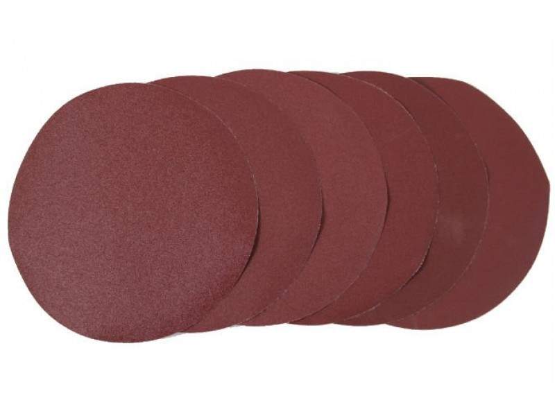 Lot de 6 disques de ponçage de 180 mm, grains 80 à 240 — photo de l’offre ManoMano