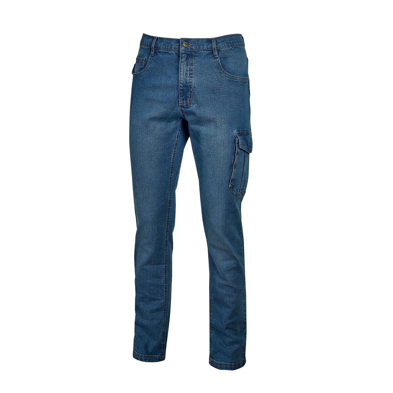 Upower Blau Arbeitshose "Jam" Gr. Xl