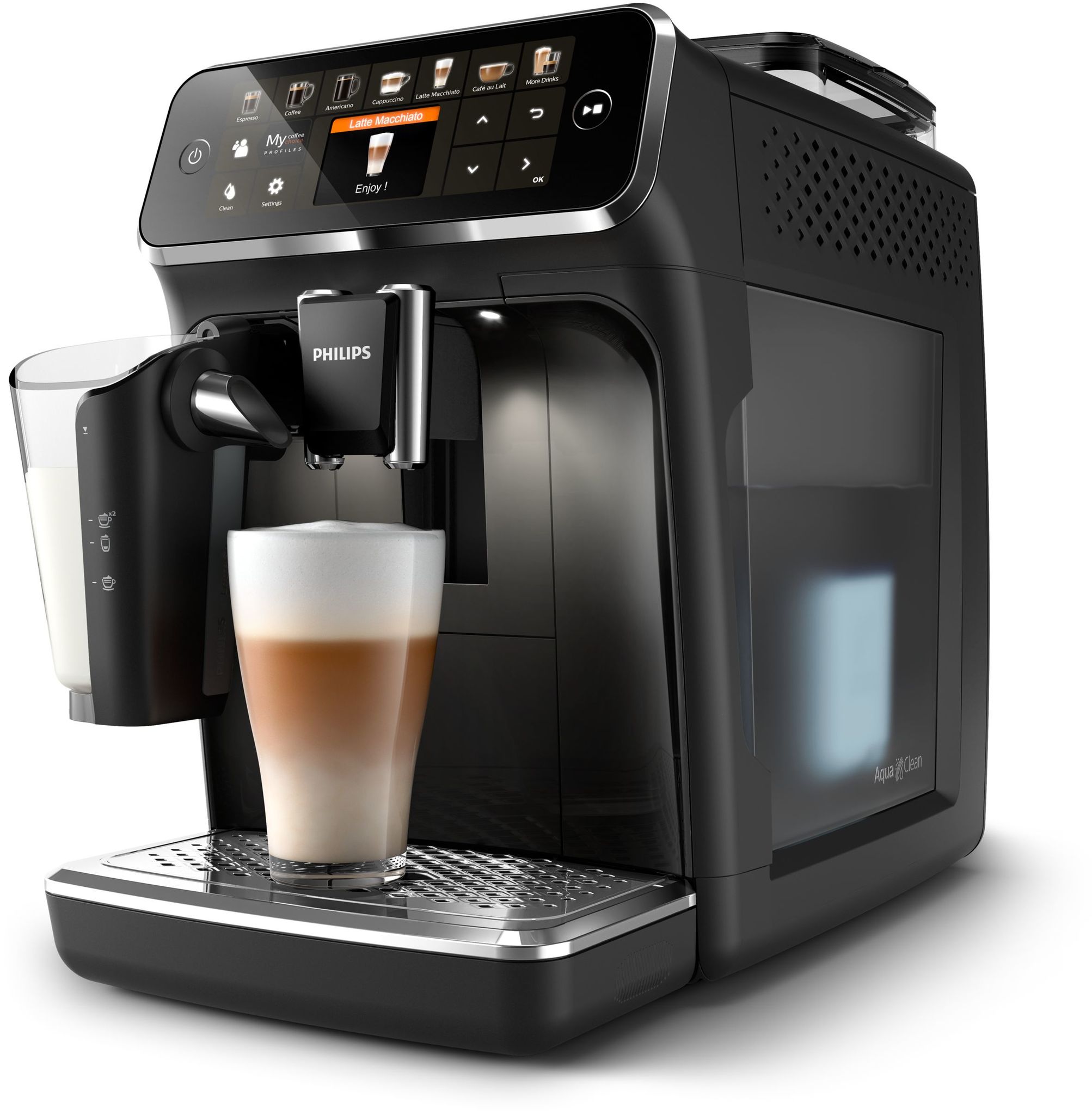 Philips Schwarz 5400 Series Ep5441/50, Kaffeevollautomat, - Bild 6