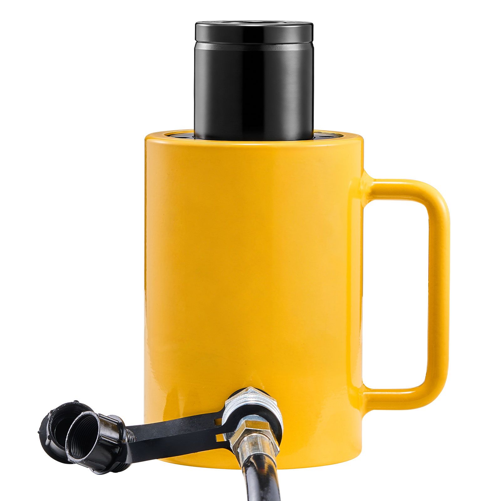Vérin hydraulique creux YUDO 30 t, course 50 mm, piston pour levage auto et utilitaire