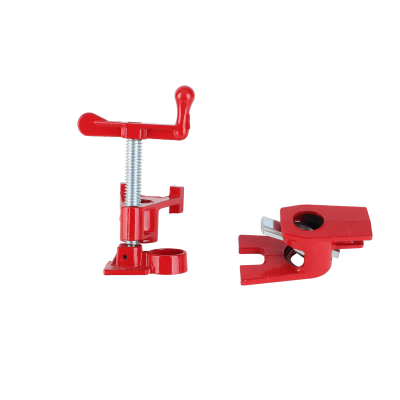 Serre-tube vertical à manivelle 3/4 pouce en fonte, serrage rapide pour bois et marbre, 1 pièce