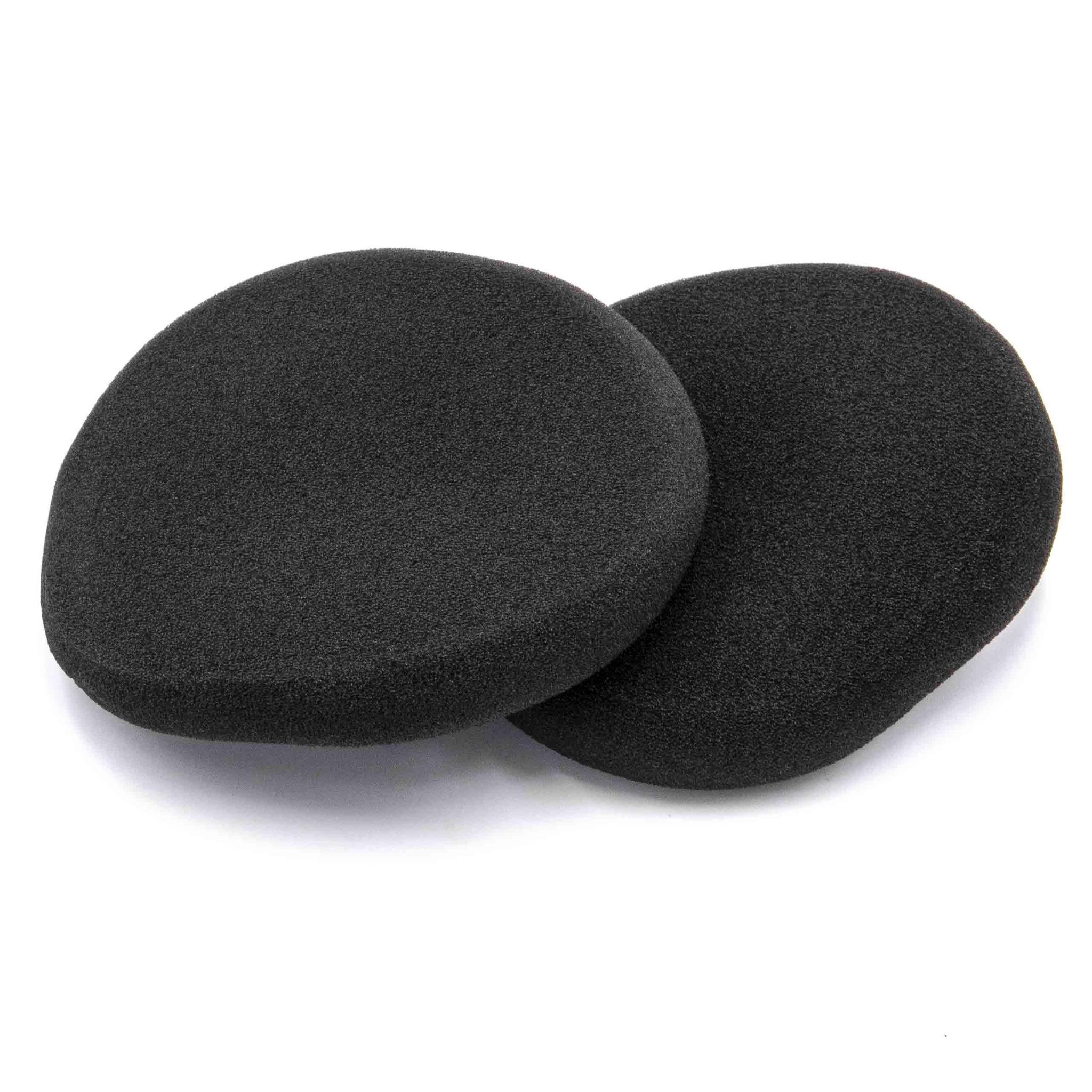Vhbw 2x Ear Pad Cups Cushion Covers Compatible With Logitech H800 On-ear Headphones Headset - Black