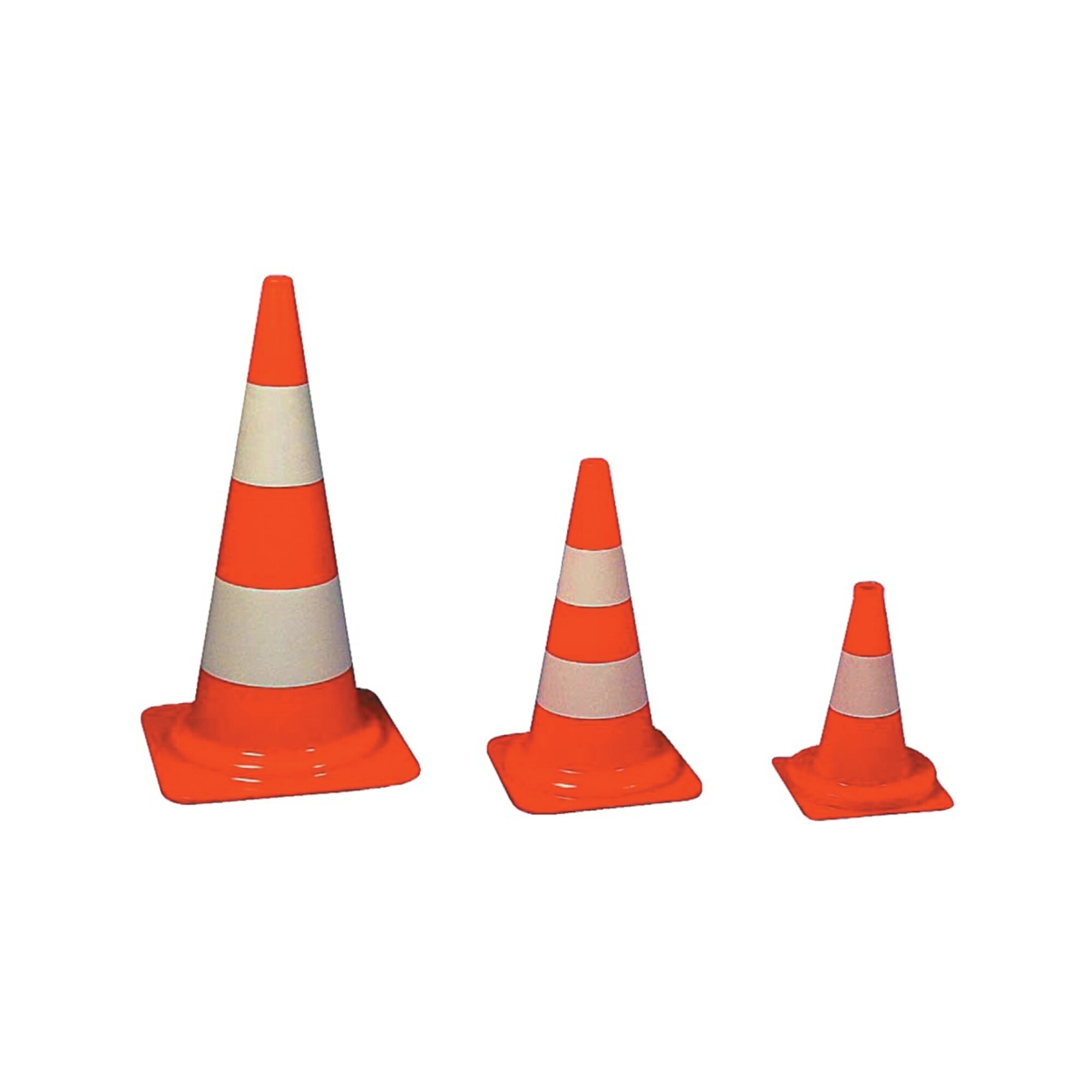 Wemas Orange Verkehrsleitkegel Pvc 750 Mm
