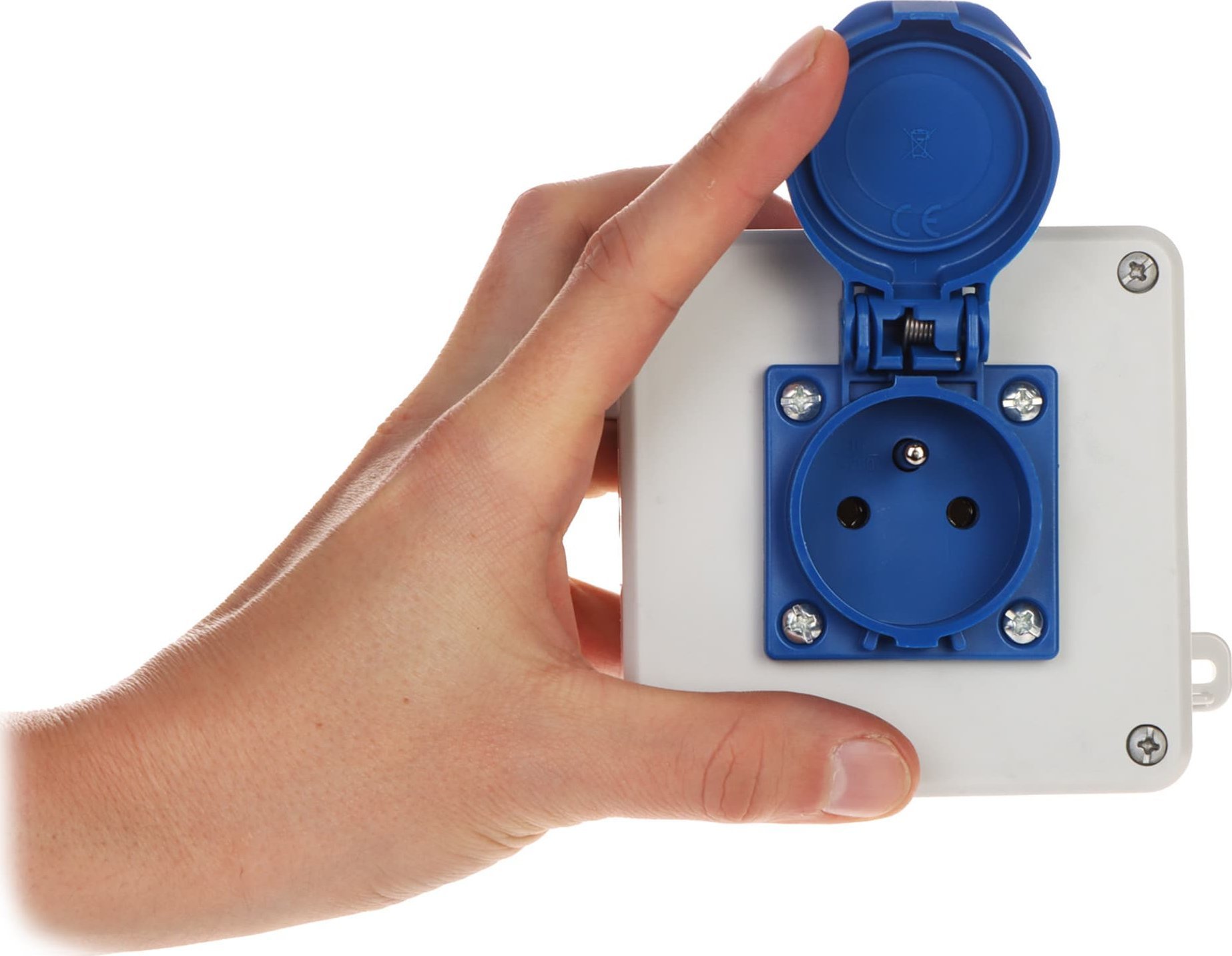 Oem Anschlussdose Mit Kabelverschraubungen 2K/98X98/Gn-230/Epn 250V Ac 16A Ip54 Elektro-Plast