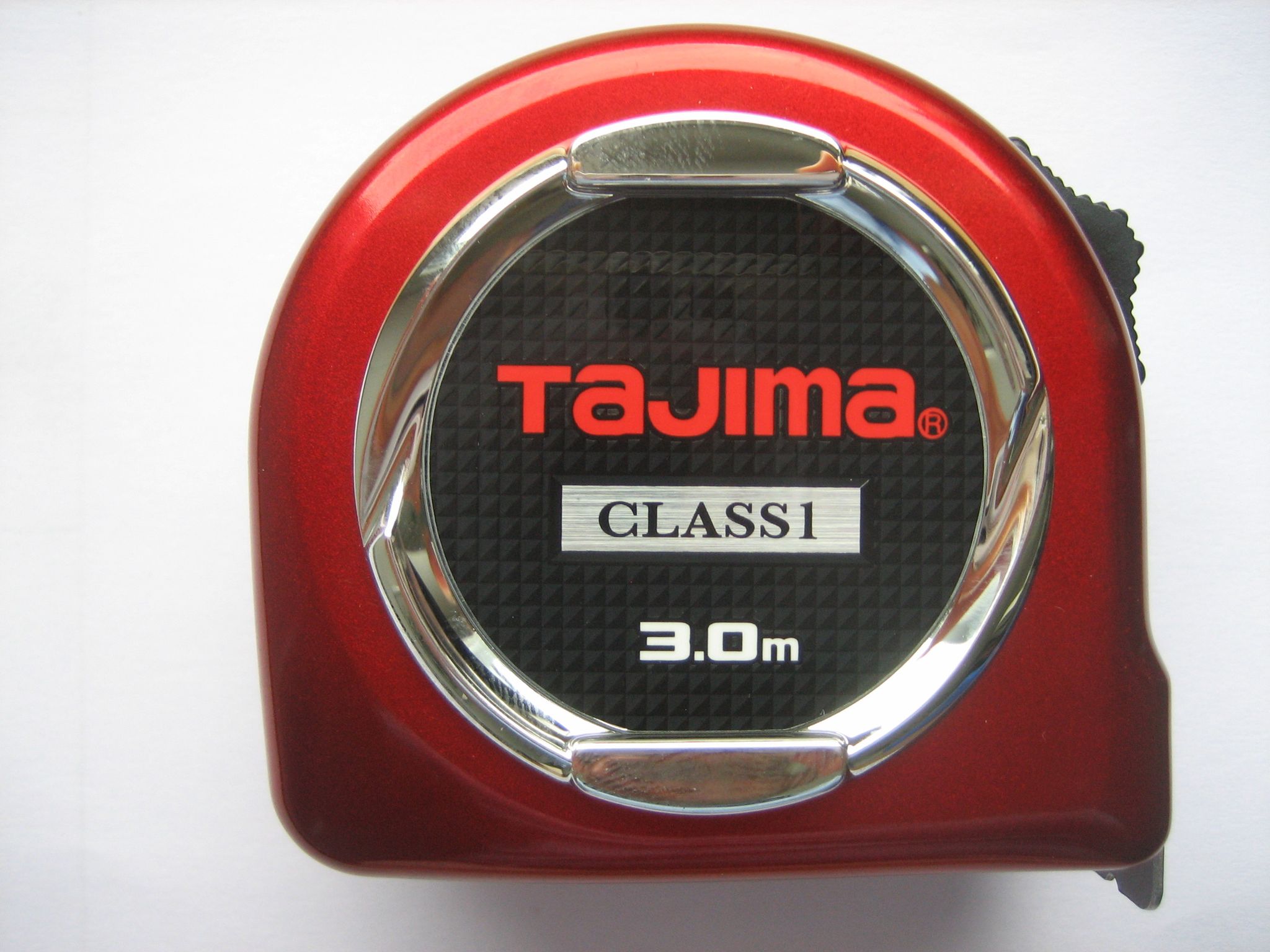 Tajima Rot Robustes Bandmaß Class 1, 1 Stück, Taj-21103, 3 M/16 Mm