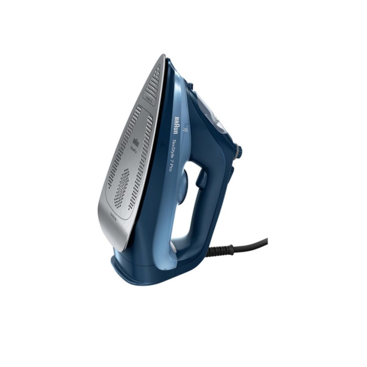 Braun Braun/Blau Dampfbügeleisen Si7160bl 3000W - Image 3
