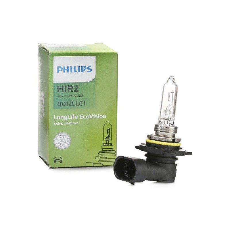 Philips 9012llc1 Bulb, Long-range Hir2 Projector, 55w, 12v, Halogen, 3700k