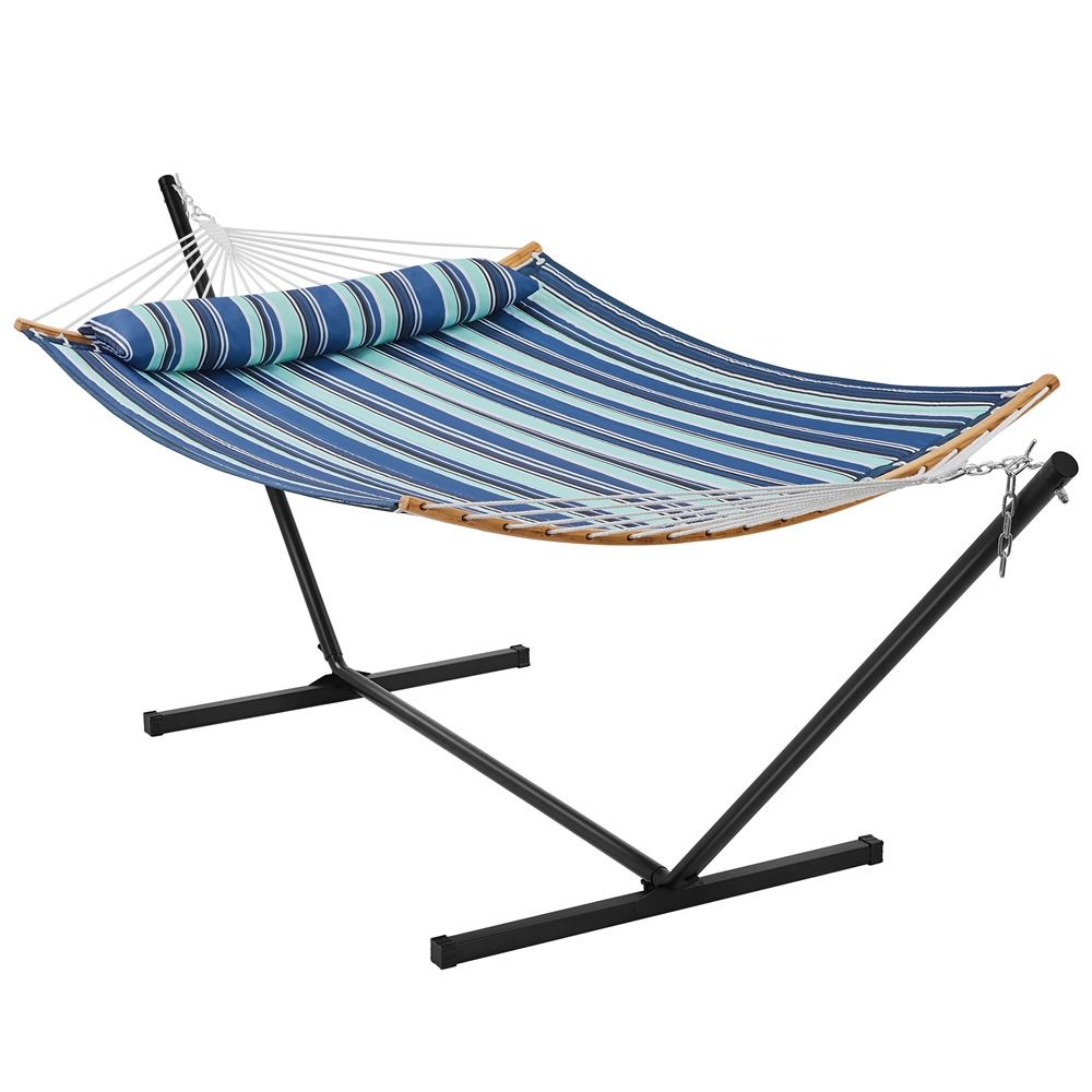 Yaheetech Hamac Avec Support En Métal Hamac Sur Pied Pour 2 Personnes