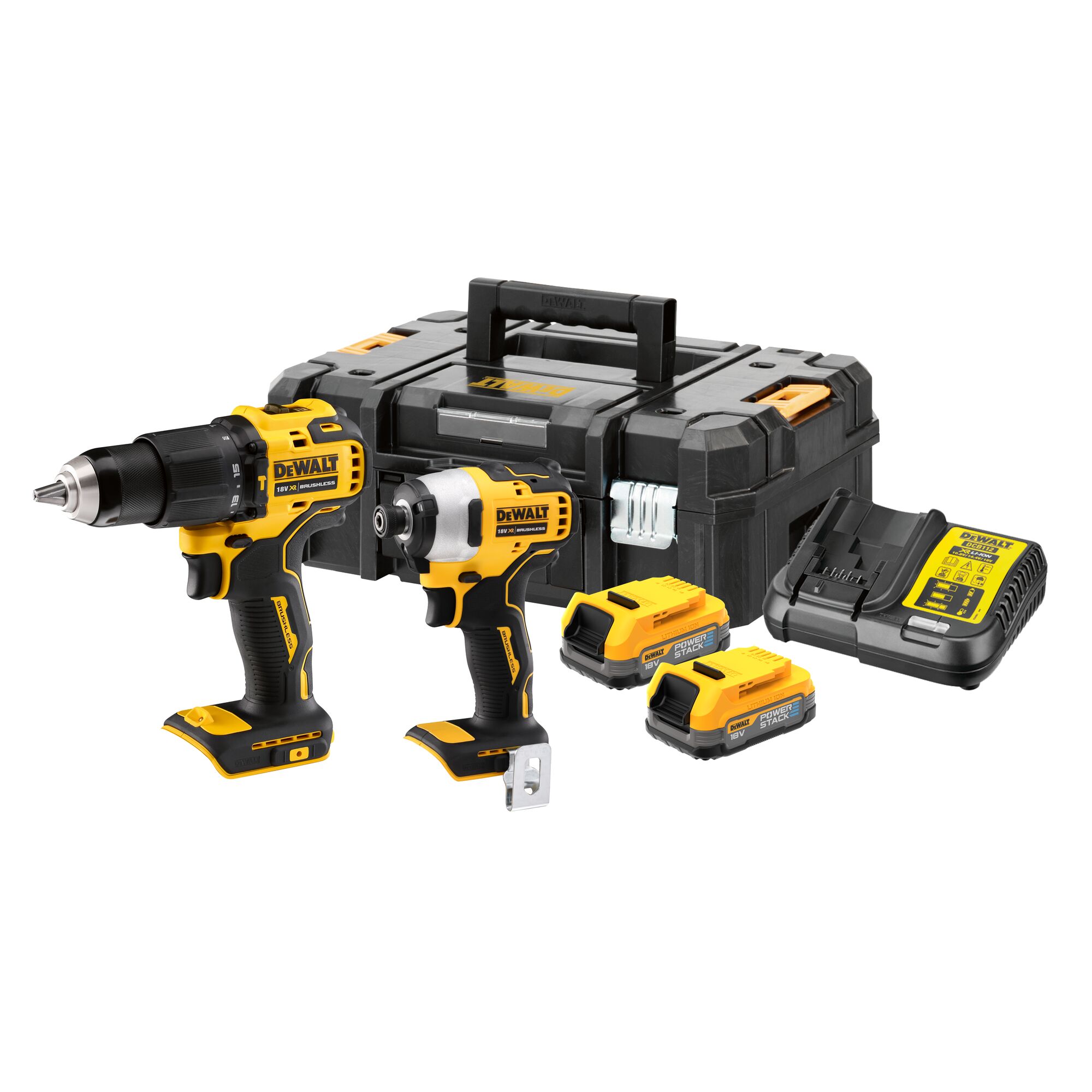 Dewalt Dck2062e2t-Qw Geräte-Set (2X1,7Ah)