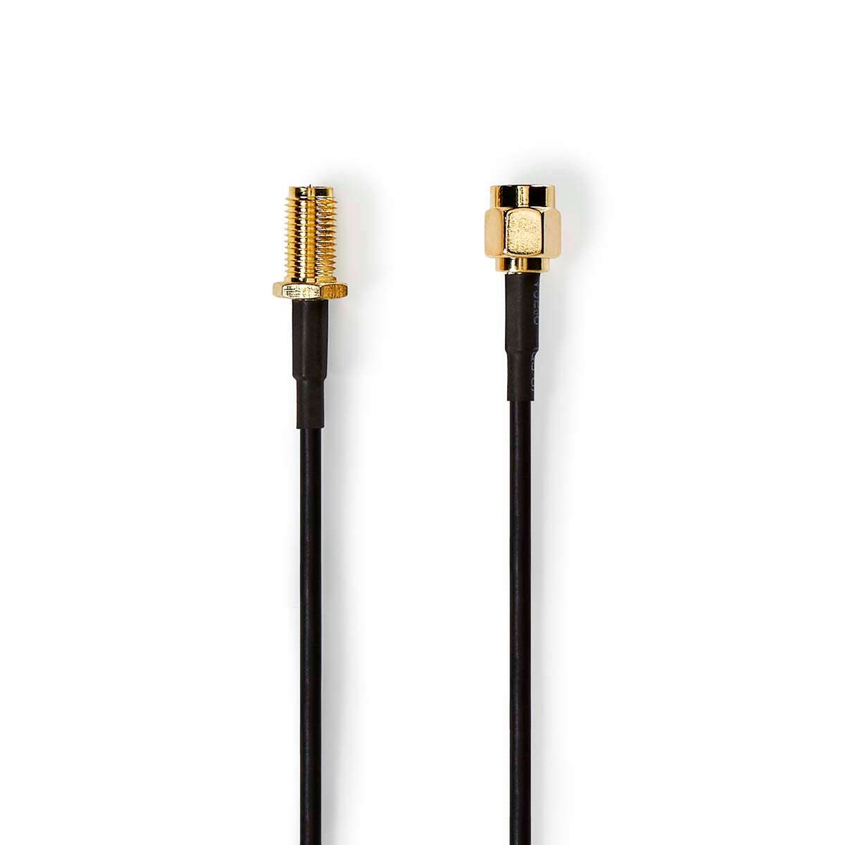 Sma Cable Rp Sma Male Rp Sma Female Gold Plated 50 Ohm Single Shiel...