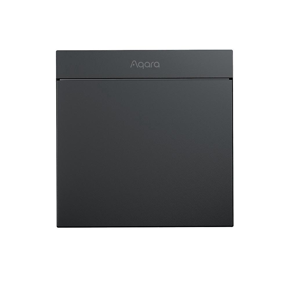 Mixhome Aqara Smart Wandschalter H1m Neutral Mars-Tech Funk-Lichtschalter Mit Zigbee 3.0 Mehrfachsteuerung – 1 Taste – Dunkelgrau