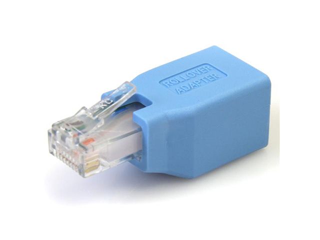 Startech Blau Rollover-Adapter Für Cisco-Konsole Mit Rj45-Ethernet-Kabel .Com M/H - Bild 5