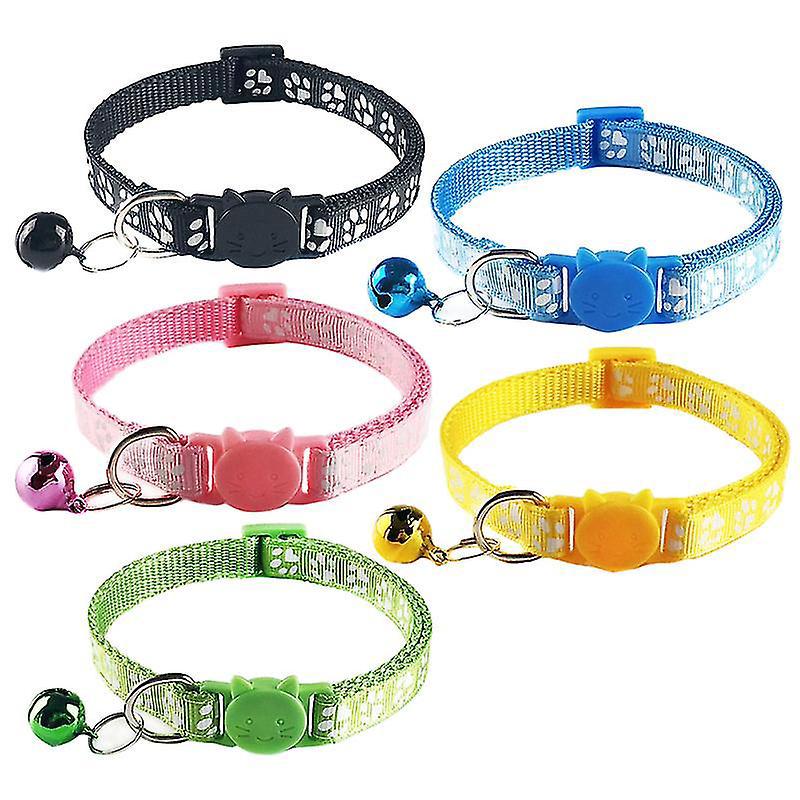 Yudo 5Er-Packung Katzenhalsbänder