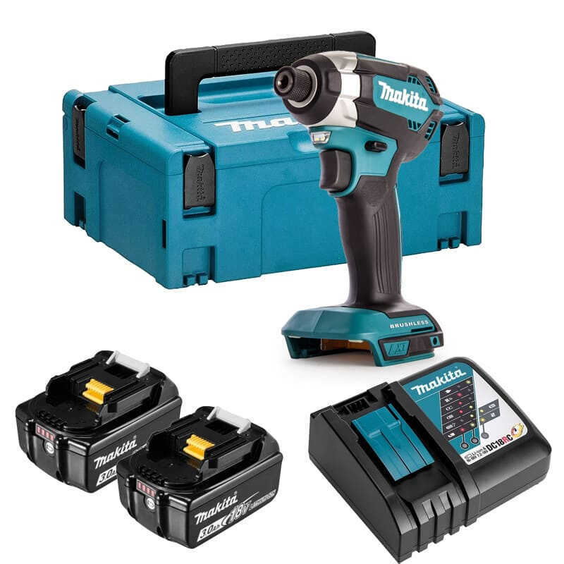 Makita Schlagschrauber 18V Lxt 170Nm (2X3.0 Ah) In Makpac Dtd153rfj