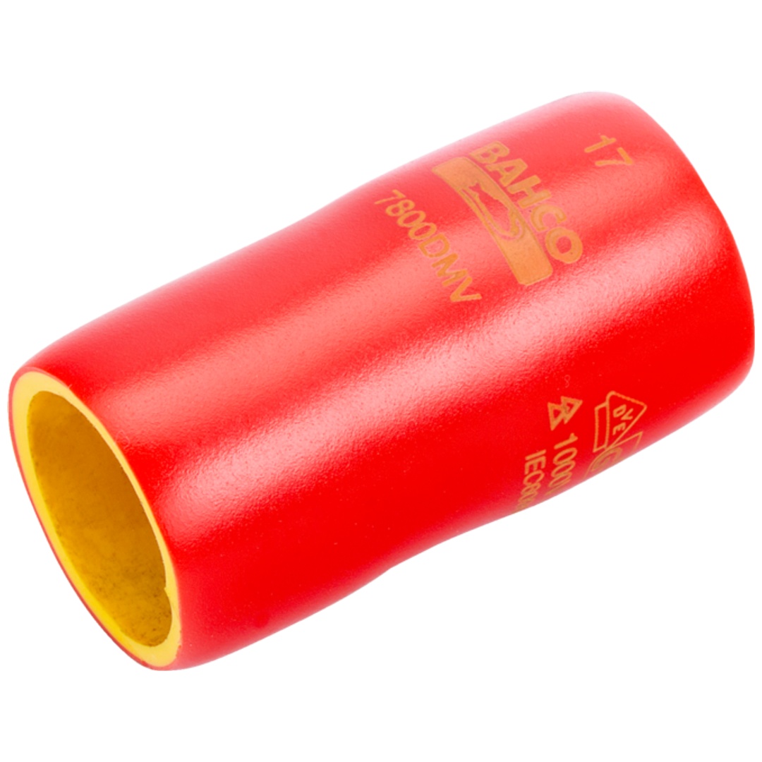 Bahco Rot Nach Vde Isolierter 1/2-Steckschlüssel, 19 Mm
