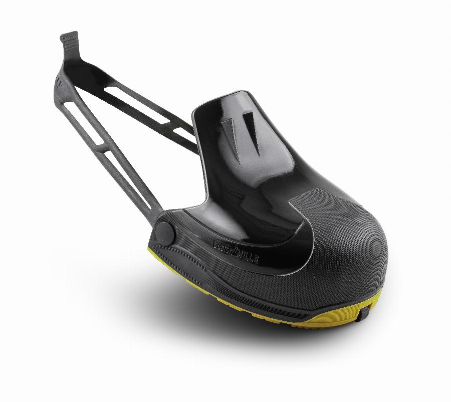 Gaston Mille Sicherheits- Überziehschuh Schwarz Millenium Premium, Größe: S 3660542692353