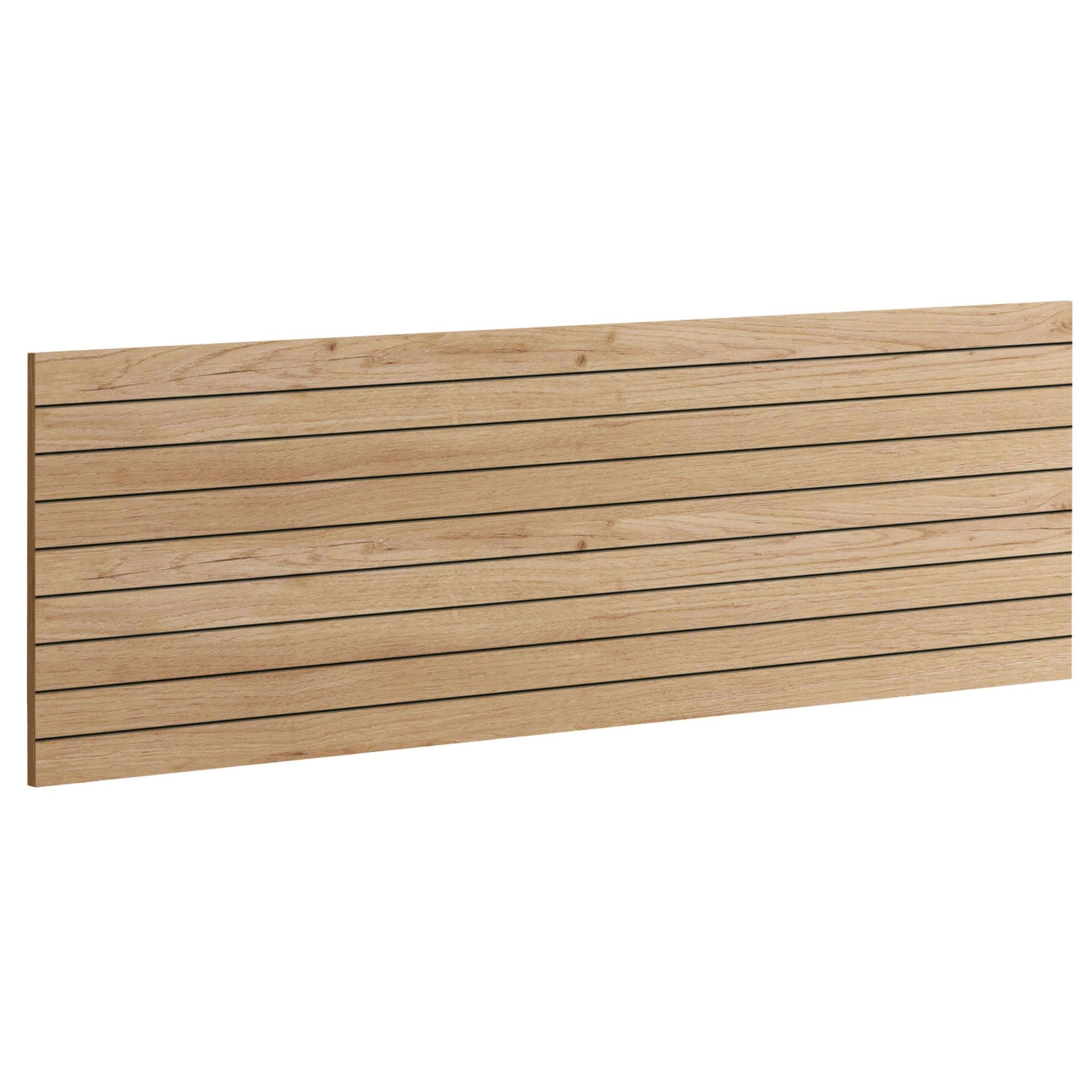 Miroytengo - Tête De Lit Camila Avec Sérigraphie En Chêne Doré, 160 Cm