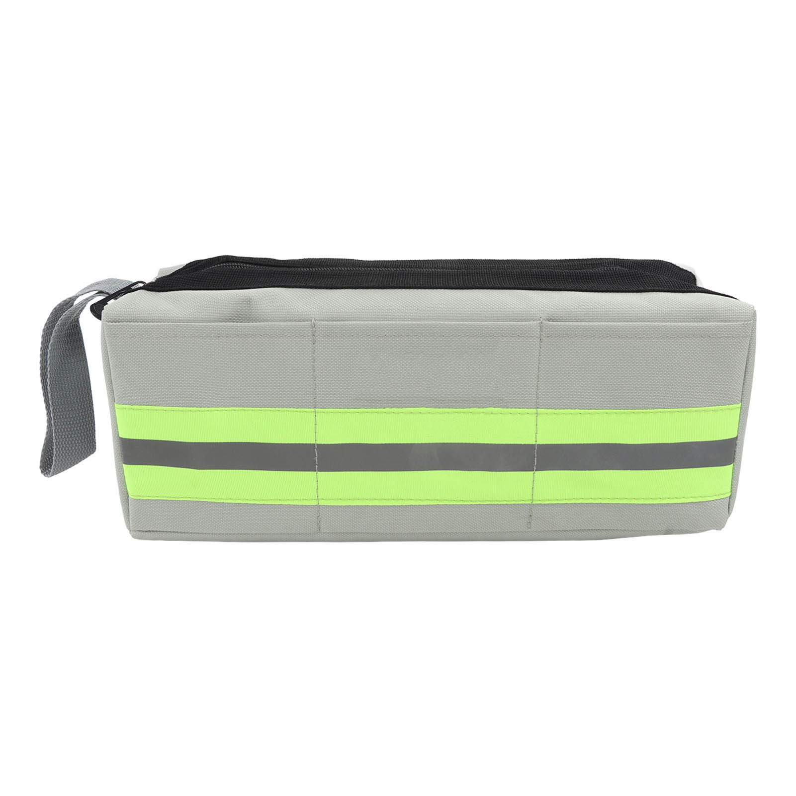 Sac à outils en toile Oxford 1680D double couche, 32,5 x 12 x 12 cm, bande réfléchissante, 1 pièce
