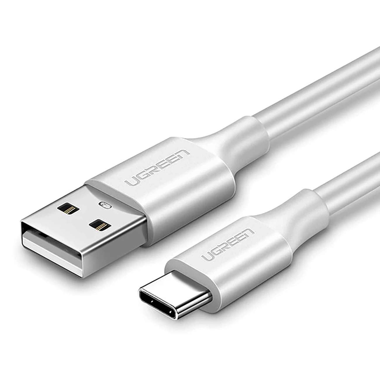 Ugreen Weiß Usb-A - Usb-C 3A Kabel 25Cm