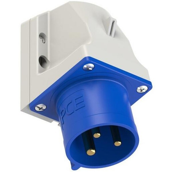 Pce , Netzstecker + Netzkupplung, 523-6 Wandgerätestecker 32A 3P 6H Ip44 - Image 6