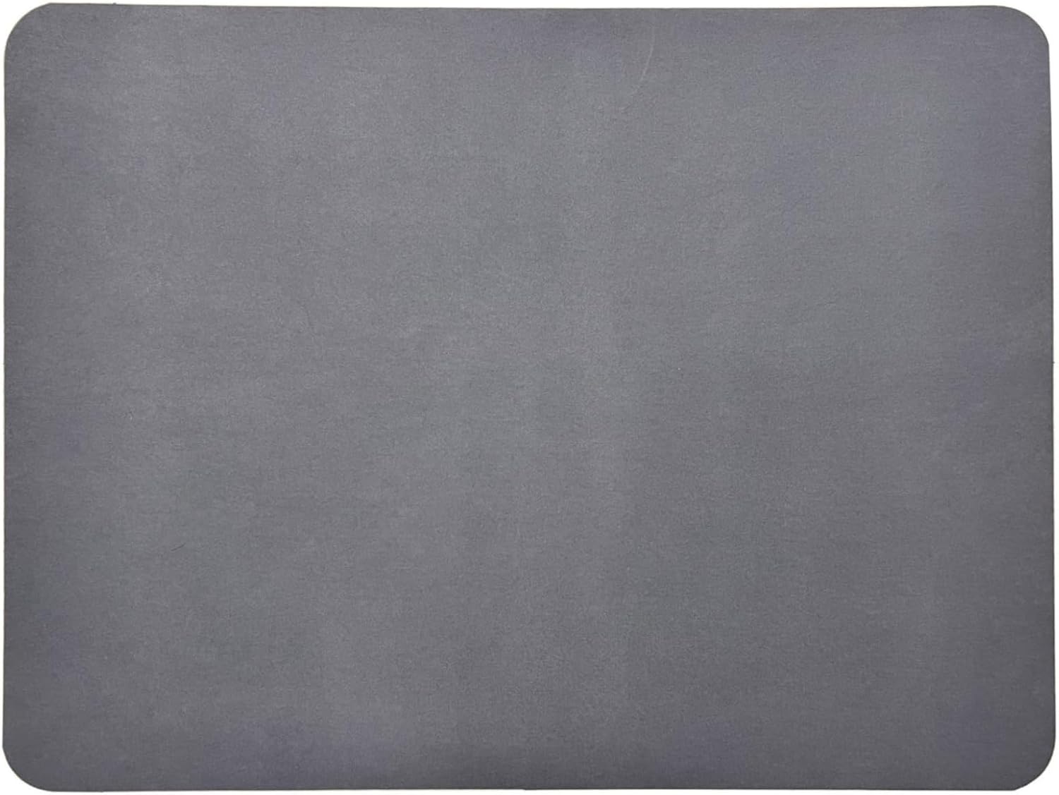 Tapis de sol antidérapant 60 x 80 cm, protection de sol gris, coins arrondis