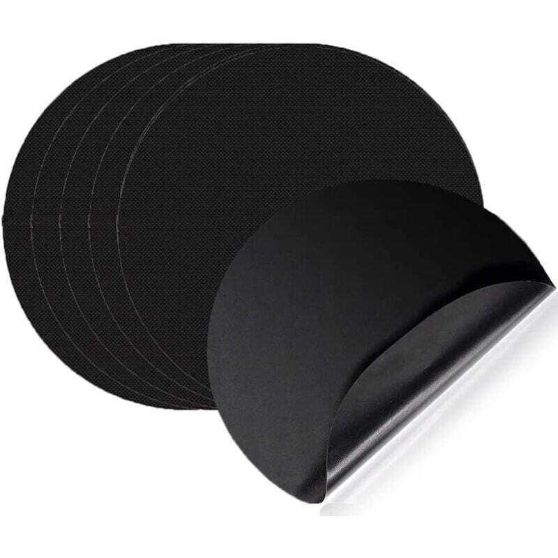 [mai Utilizzato]10 Pezzi Tappetini Antiaderenti Per Teglie Da Forno, Tappetini Da Cucina Antiaderenti In Teflon, Resistenti E Riutilizzabili, Diametro 24 Cm, Strumenti Di Cottura Ad Alta Temperatura