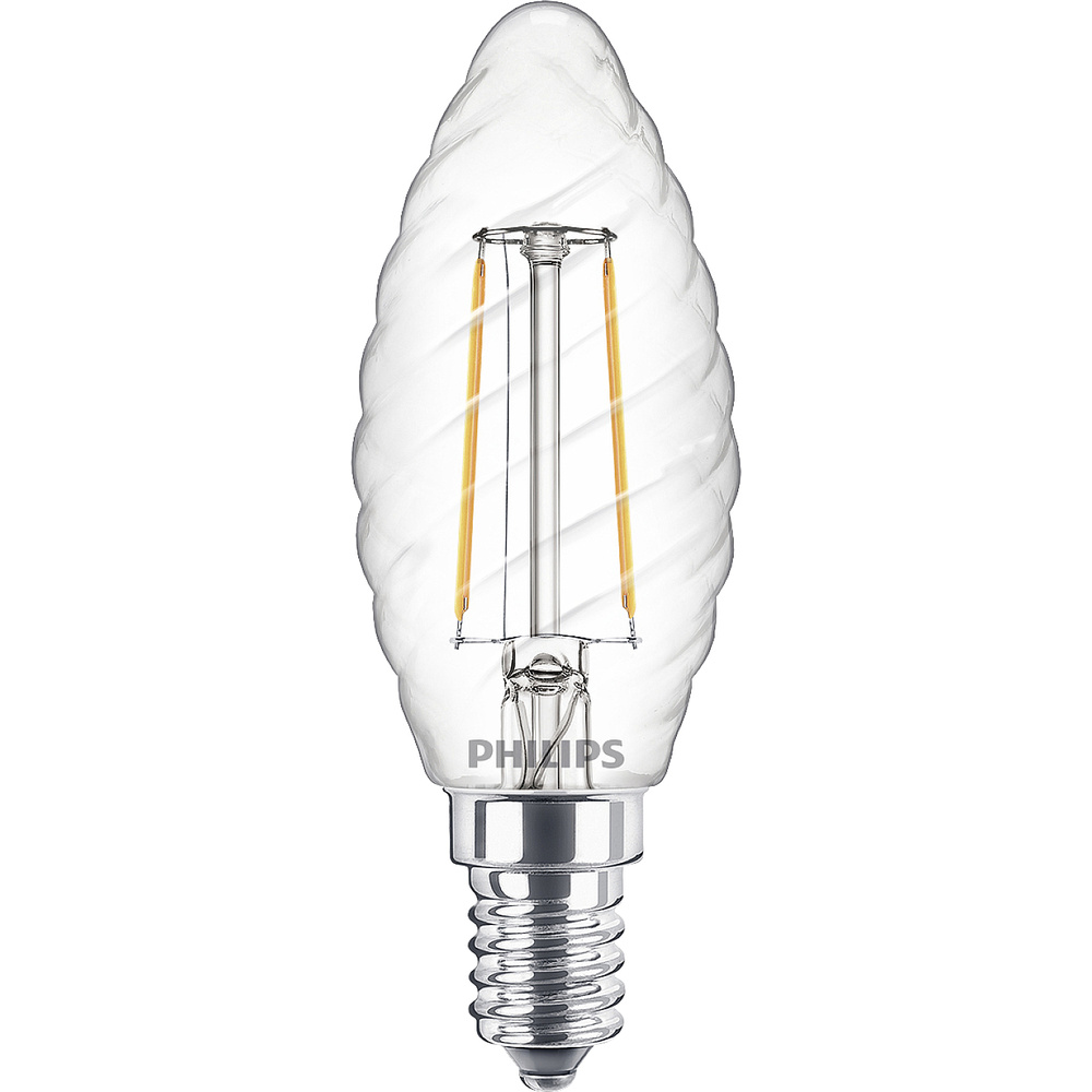 Philips LED-Lampe Classic Candle 2W827 25W Clear E14 - Bild 3