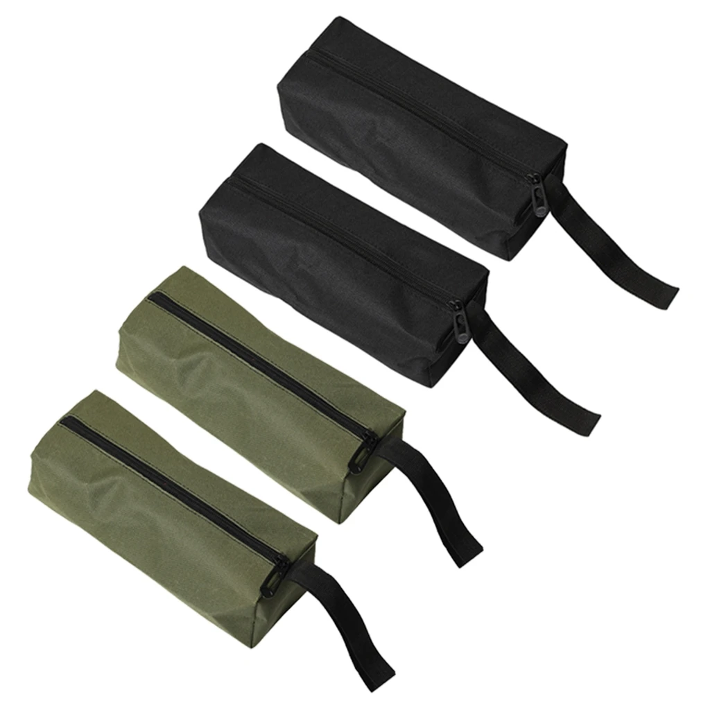 Sac organisateur à outils multifonctionnel en tissu Oxford, vert foncé, 25 x 8,5 x 7 cm