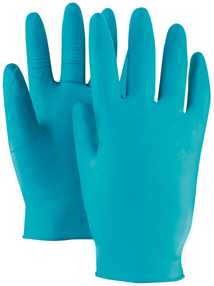 1000 Stück Ansell TouchNTuff 92-600 Nitril Handschuhe  Größe L grün Einweg glatt - Image 4