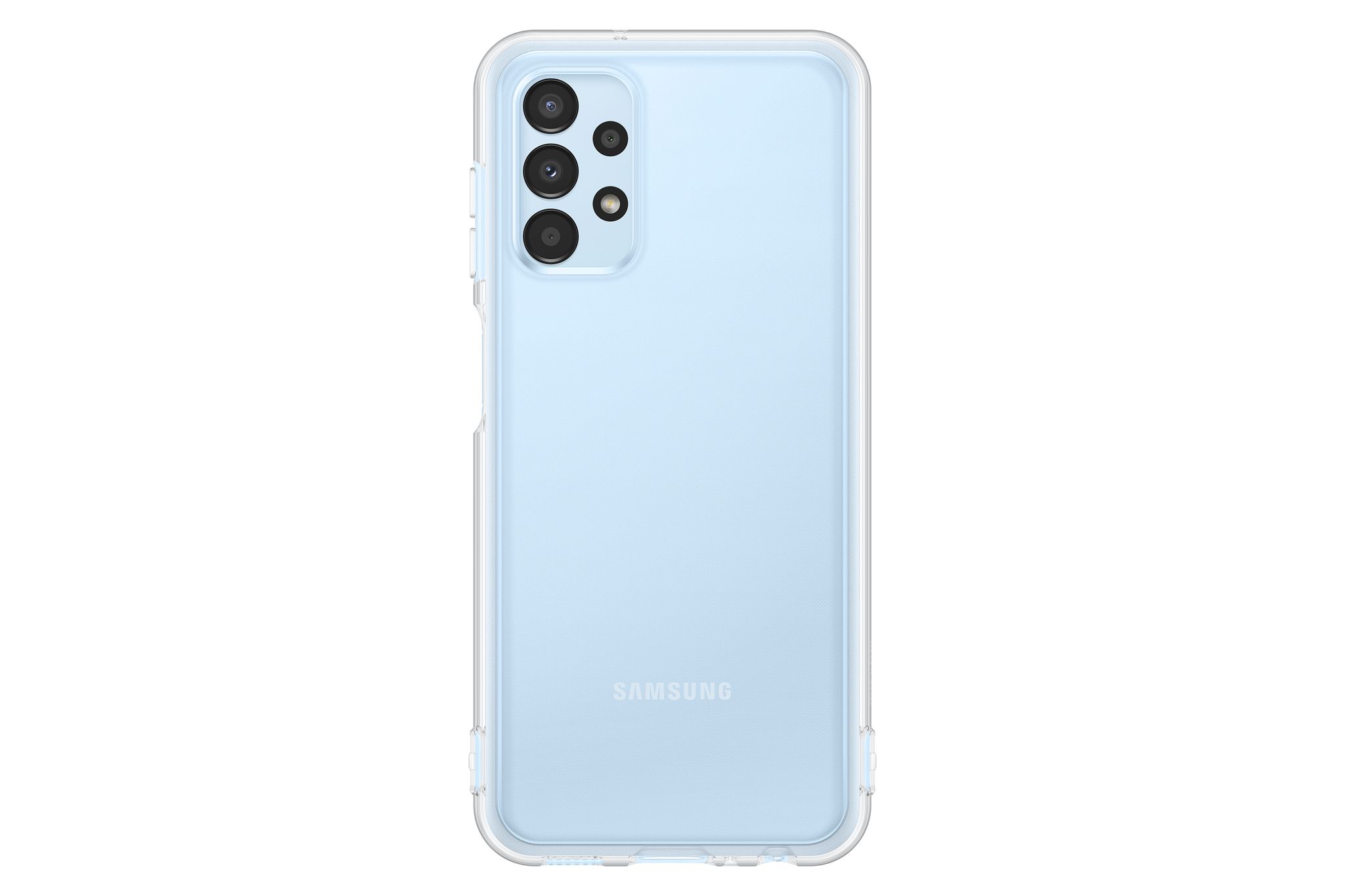 Samsung Soft Clear Cover (Samsung Galaxy A13), Smartphone Hülle, Transparent - Bild 3