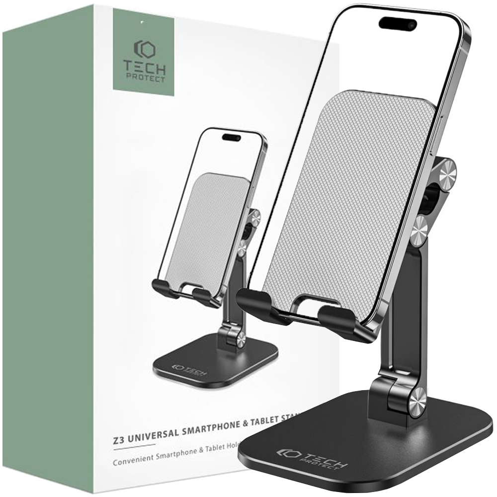 Oem Tech-Protect Z3 Universal-Ständerhalterung Für Smartphones Und Tablets, Grau