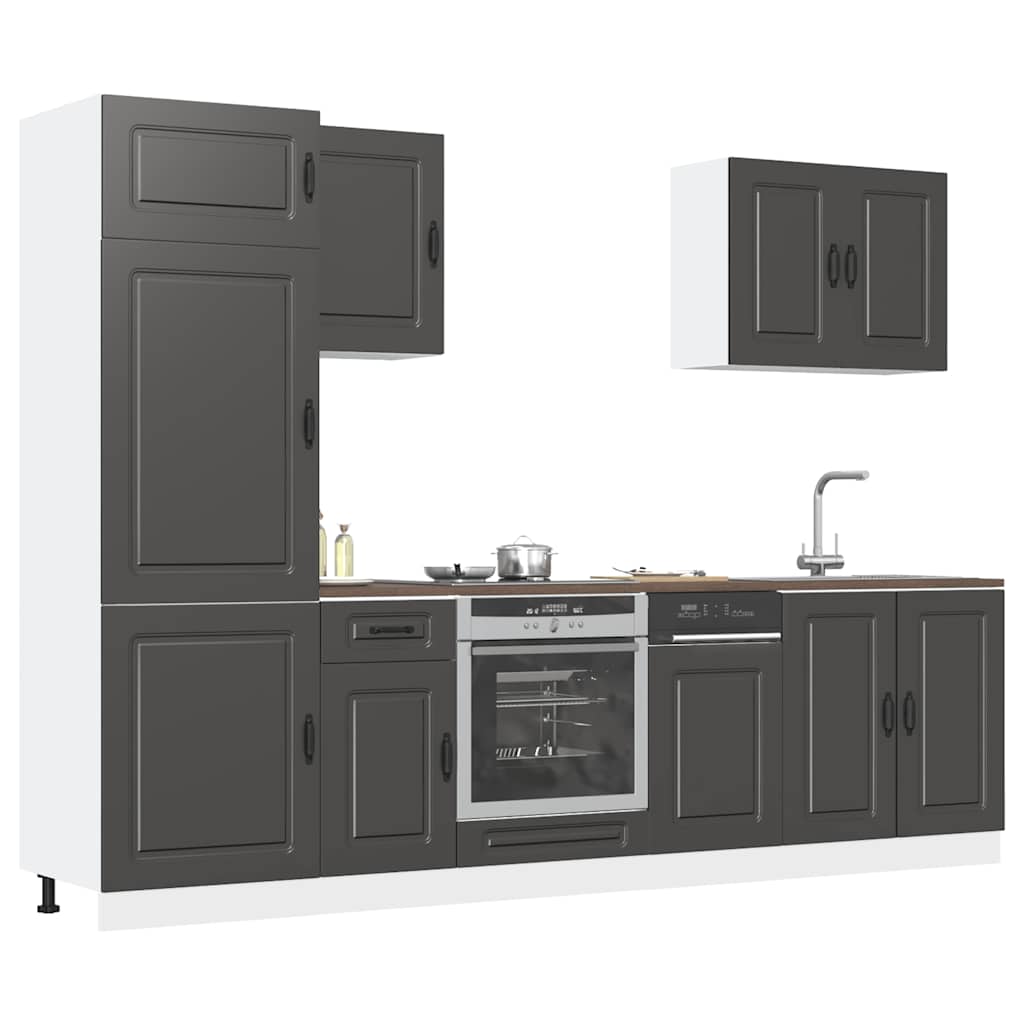 Vidaxl - Ensemble D'Armoires De Cuisine 7 Pcs Kalmar Bois D'Ingénierie