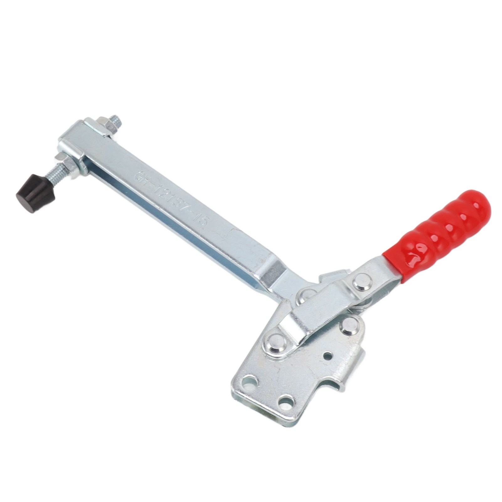 Serre-joint à genouillère à bras allongé, ouverture réglable, acier inoxydable, levier de déverrouillage rapide